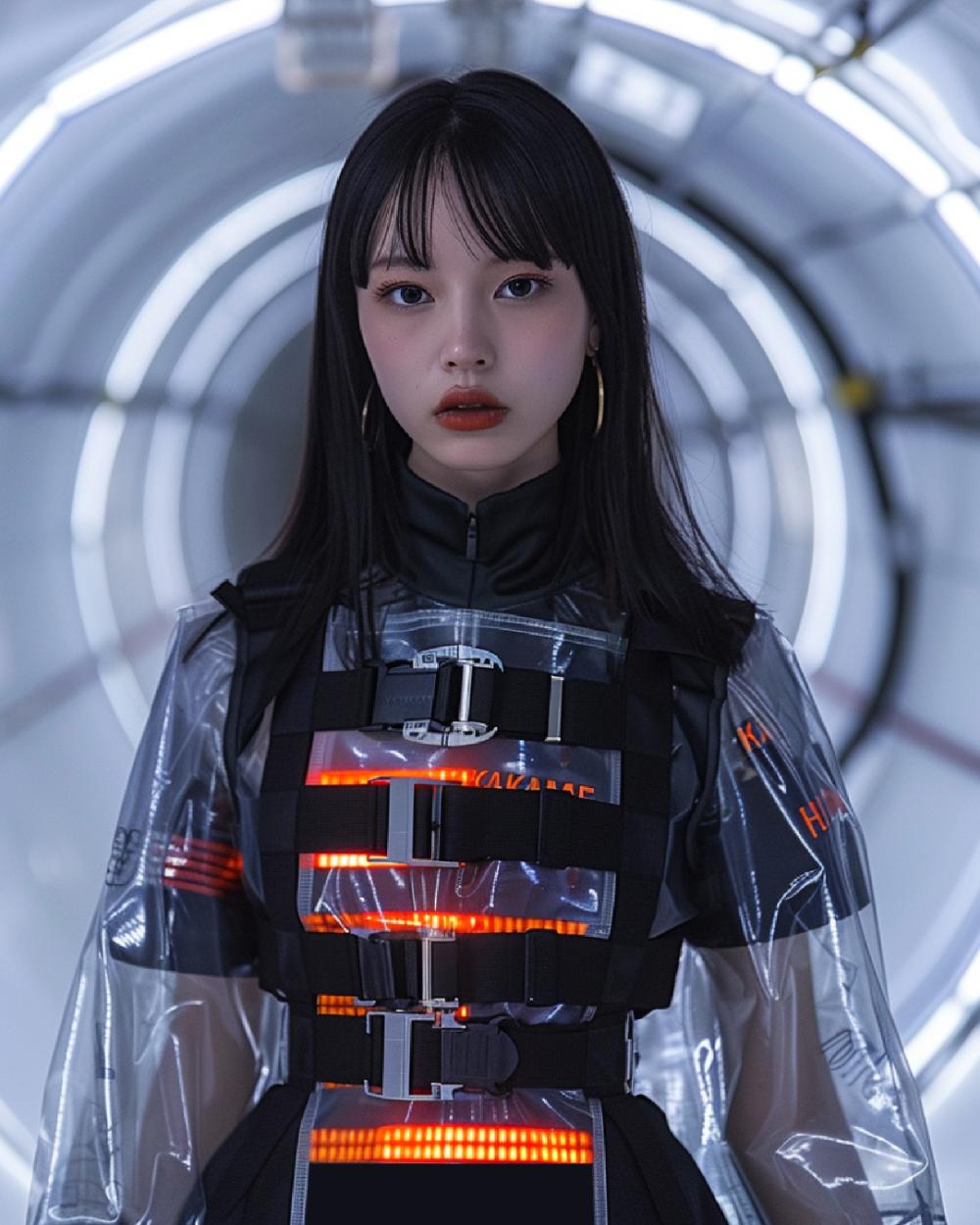 kakame look005 invisible armor onepiece